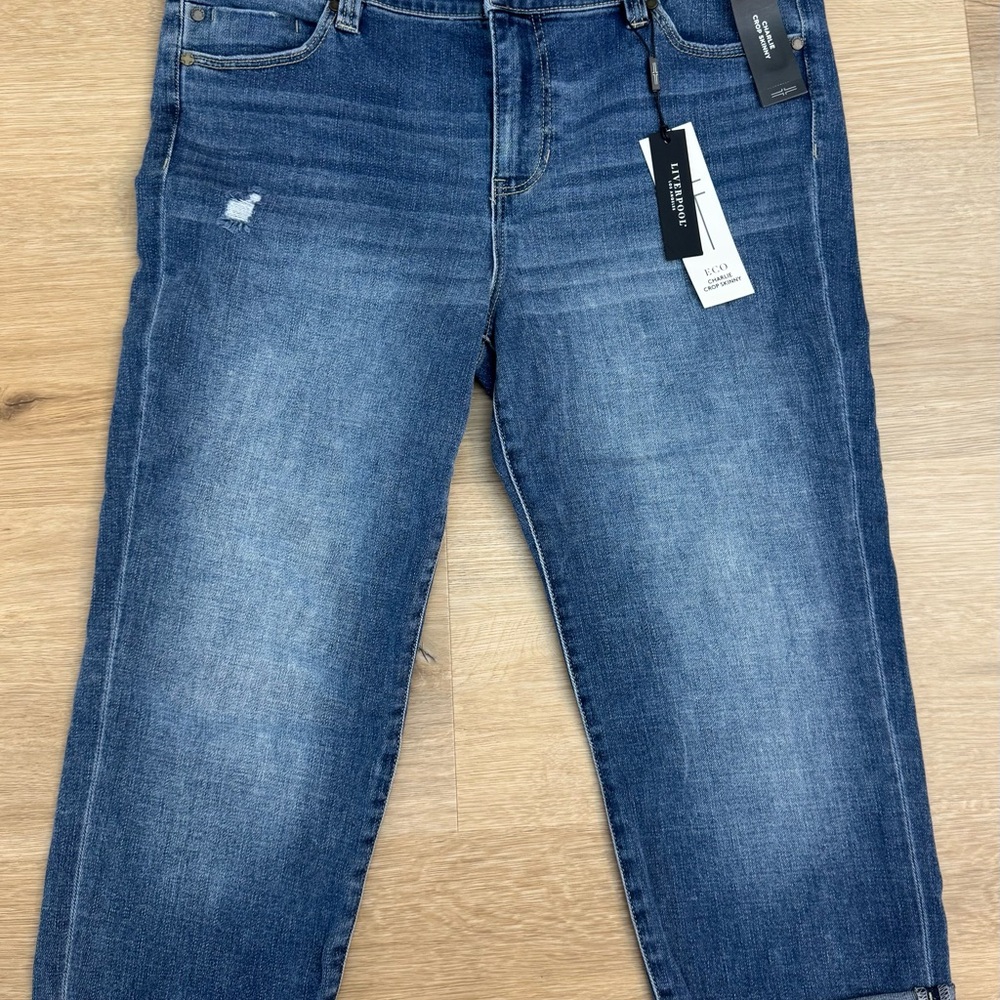 Liverpool Charlie crop skinny petite jeans
